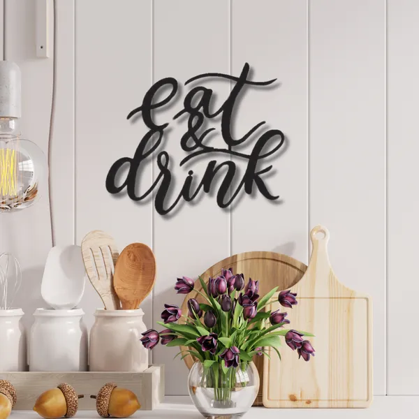 Wooden_Wall_Art_for_Home_Decoration__|_Eat_&_Drink__|_Black