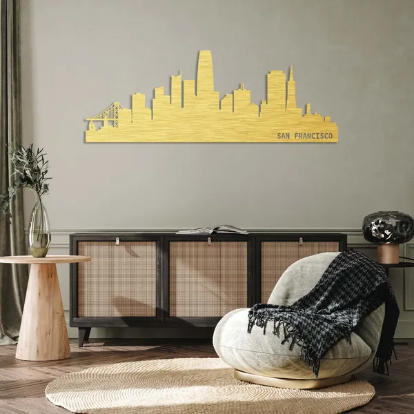 San_Francisco_Skyline_Metal_Wall_Art
