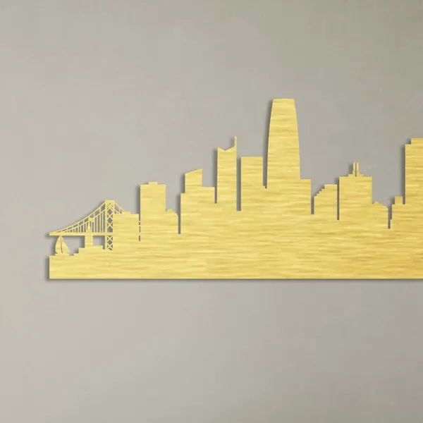 San_Francisco_Skyline_Metal_Wall_Art