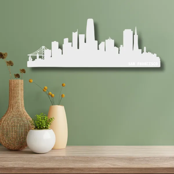 San_Francisco_Skyline_Metal_Wall_Art
