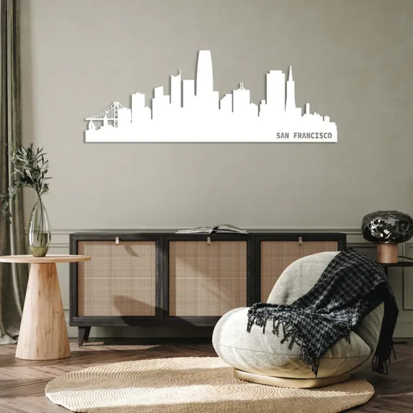 San_Francisco_Skyline_Metal_Wall_Art