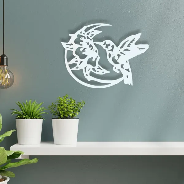 Metal_Wall_Art_for_Home_Decoration__|_Limited_Edition_Hummingbird__|_White