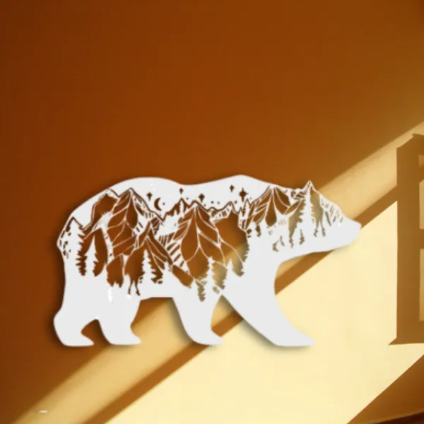 Metal_Wall_Art_for_Home_Decoration__|_Bear_Mountain__|_White