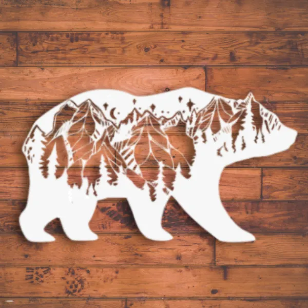 Metal_Wall_Art_for_Home_Decoration__|_Bear_Mountain__|_White