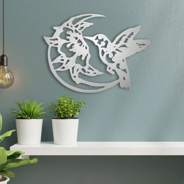 Metal_Wall_Art_for_Home_Decoration__|_Limited_Edition_Hummingbird__|_Silver