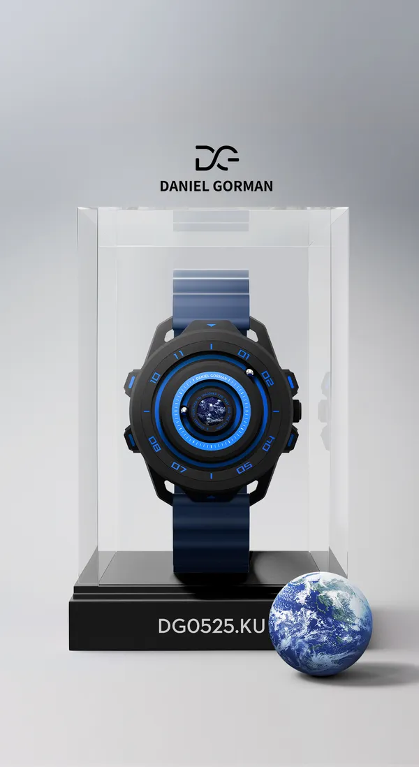 Daniel_Gorman_Designer_Magnetic_Round_Shape_Blue_Dial_Men's_&_Boy's_wirst_watch_152NBH05