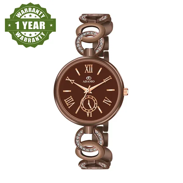 Brown_Designer_Dial_Women_&_Girls_Watch