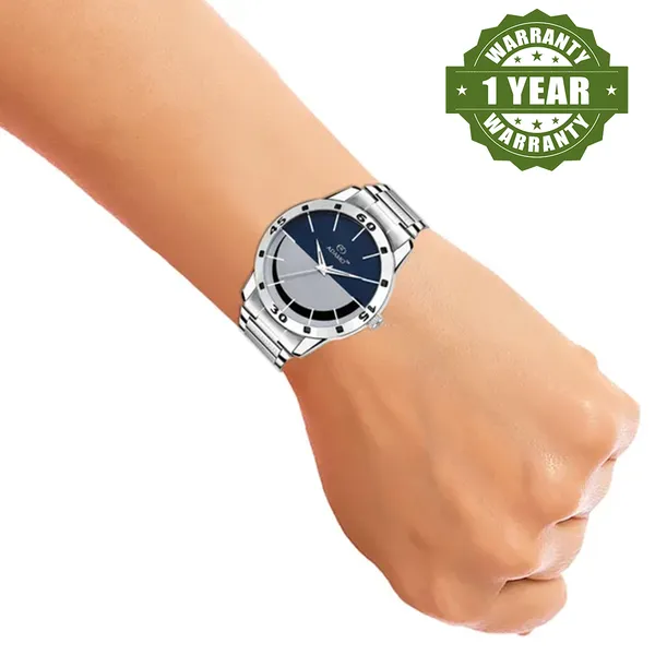 Silver_&_Blue_Designer_Dial_Men_&_Boys_Watch