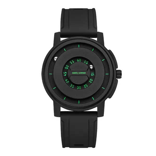 Daniel_Gorman_Gravity_series_Round_Shape_Green_Men's_&_Boy's_wirst_watch_118NNH16