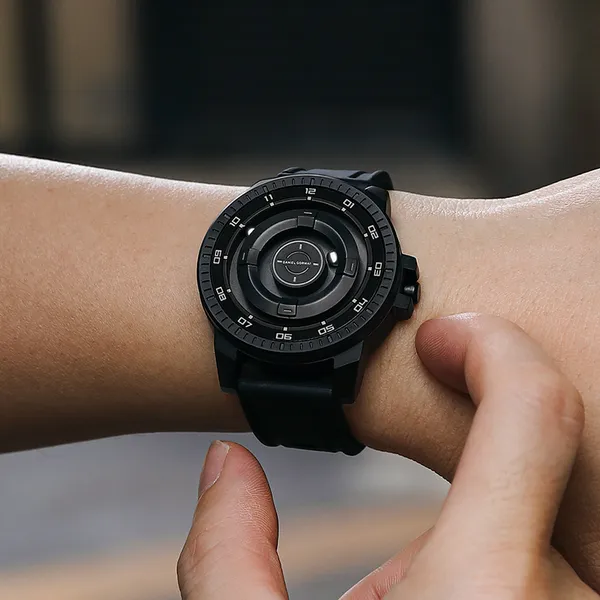 Daniel_Gorman_Gravity_series_2.0_Round_Shape_Black_Men's_&_Boy's_wirst_watch_122NNH02