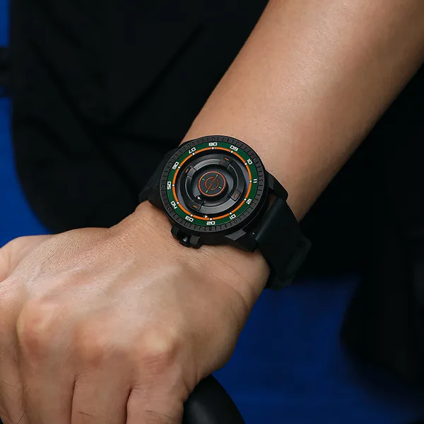 Daniel_Gorman_Gravity_series_2.0_Round_Shape_Dark_Green_Men's_&_Boy's_wirst_watch_122NNH22