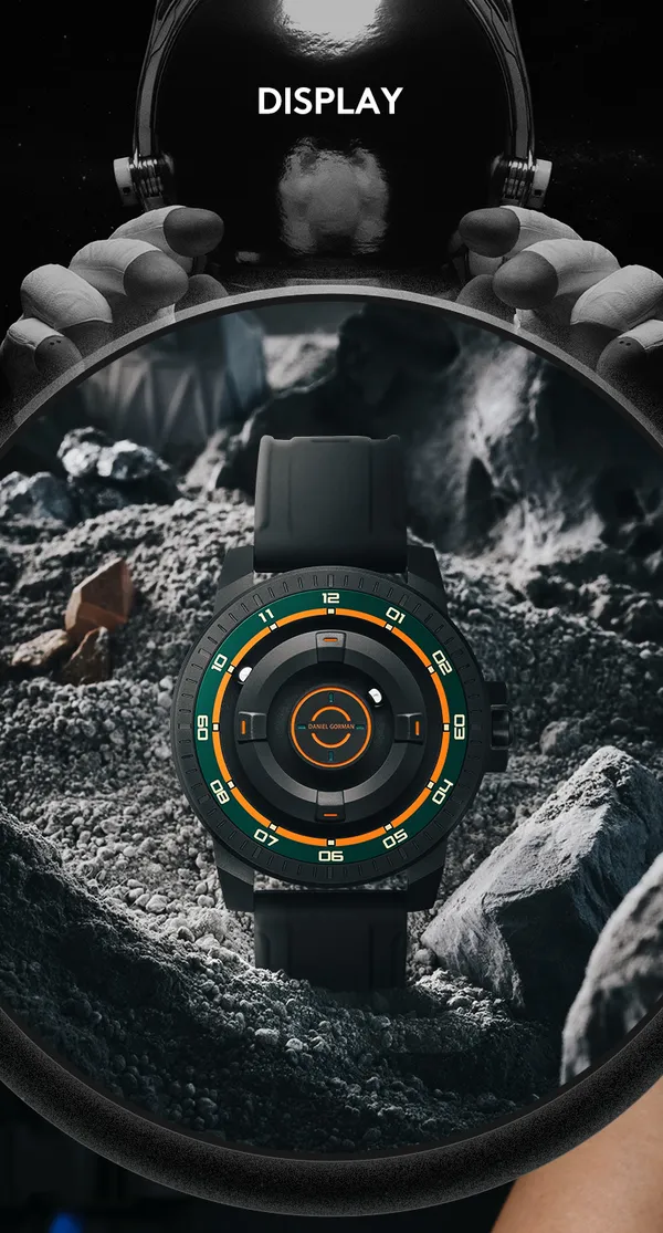 Daniel_Gorman_Gravity_series_2.0_Round_Shape_Dark_Green_Men's_&_Boy's_wirst_watch_122NNH22