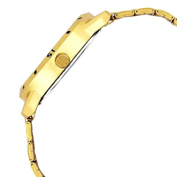 ADAMO_Stainless_Steel_Designer_Golden_Chain_with_Black_Round_Shape_Day_&_Date_Dial_Men's_&_Boy's_Analog_Watch_887YYM02