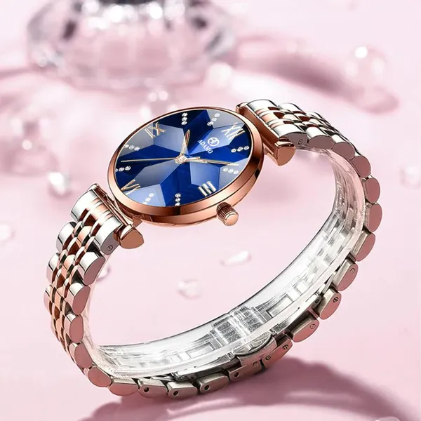 ADAMO_Desinger_Women_Stainless_Steel_Analog_Round_Diamond_Studded_Dial_Women's_&_Girl's_Watches_888BBM17_(Blue)