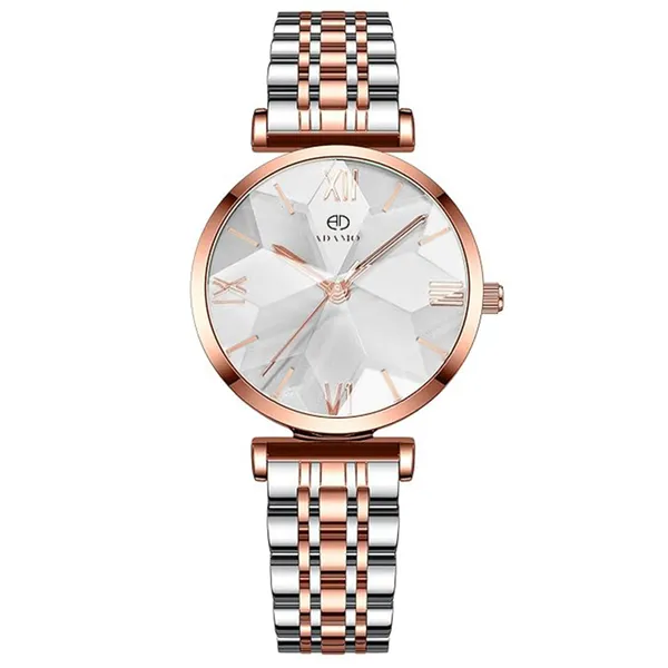 ADAMO_Desinger_Women_Stainless_Steel_Analog_Round_Diamond_Studded_Dial_Women's_&_Girl's_Watches