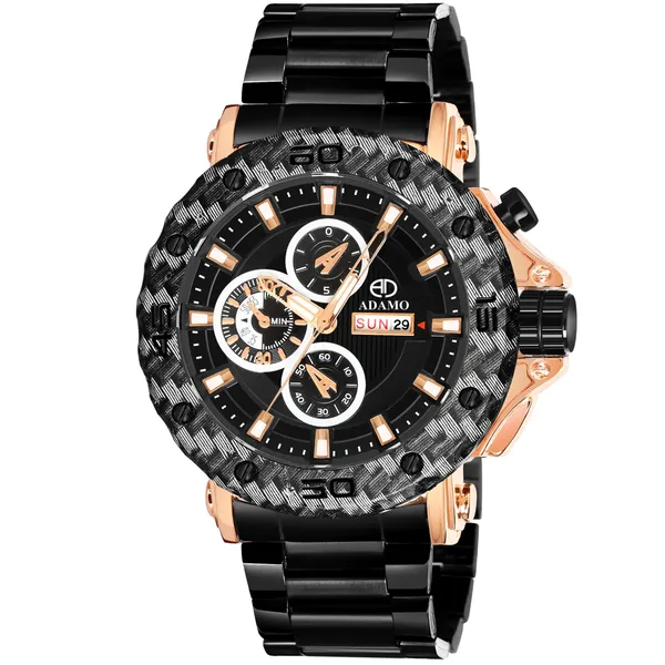 ADAMO_Designer_Black_Dial_Round_Shape_Dial_Men's_&_Boy's_Watch_890KNM02