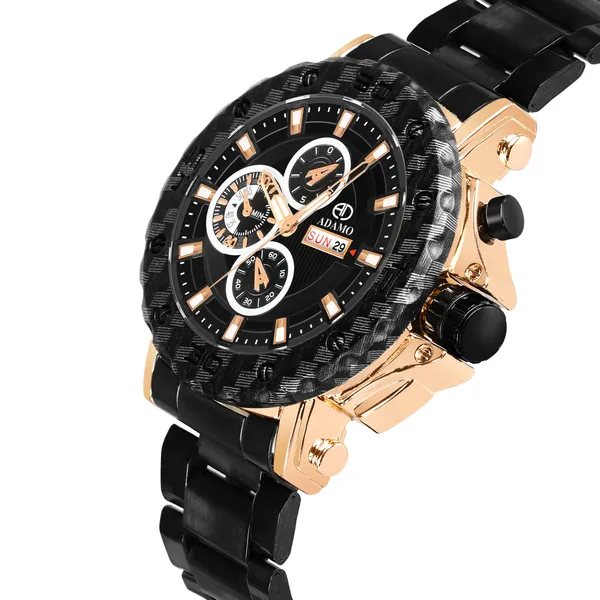 ADAMO_Designer_Black_Dial_Round_Shape_Dial_Men's_&_Boy's_Watch_890KNM02
