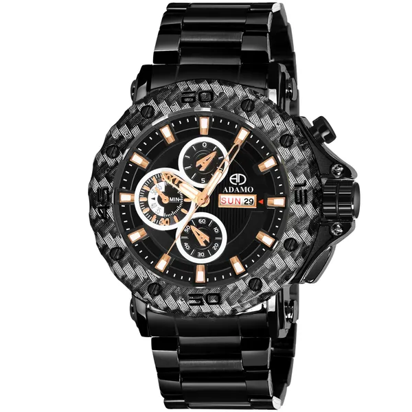 ADAMO_Designer_Black_Dial_Round_Shape_Dial_Men's_&_Boy's_Watch_890NNM02