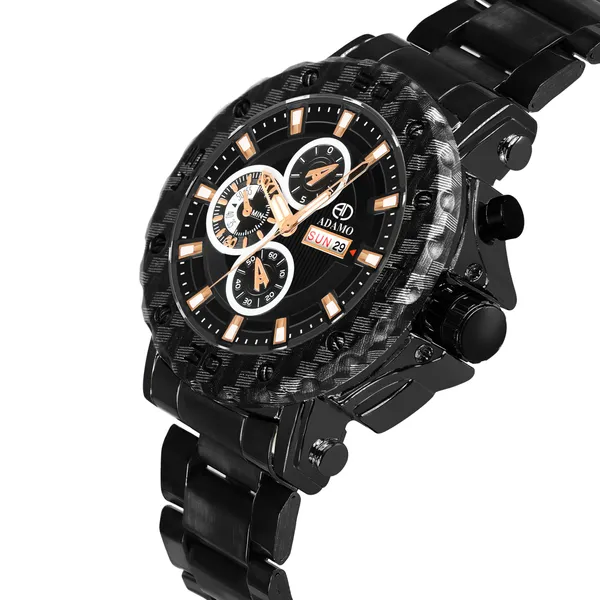ADAMO_Designer_Black_Dial_Round_Shape_Dial_Men's_&_Boy's_Watch_890NNM02