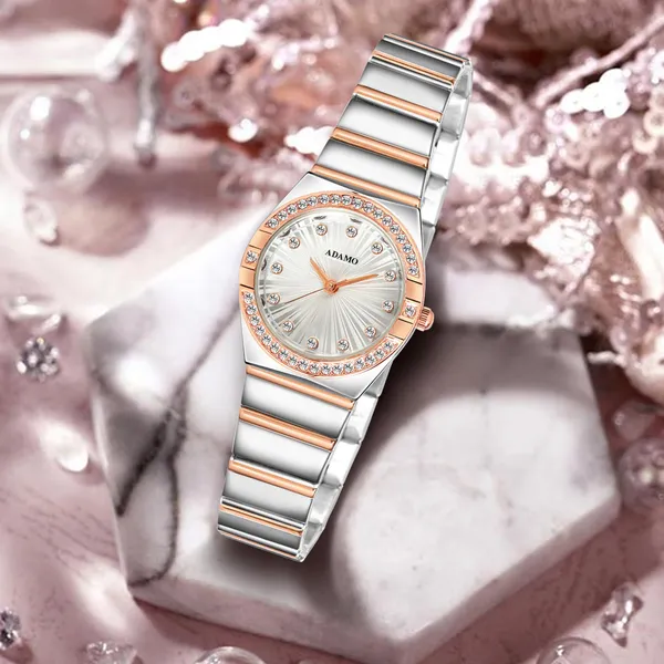 ADAMO_Analog_Silver_Dial_Women's_Watch-892VVM01