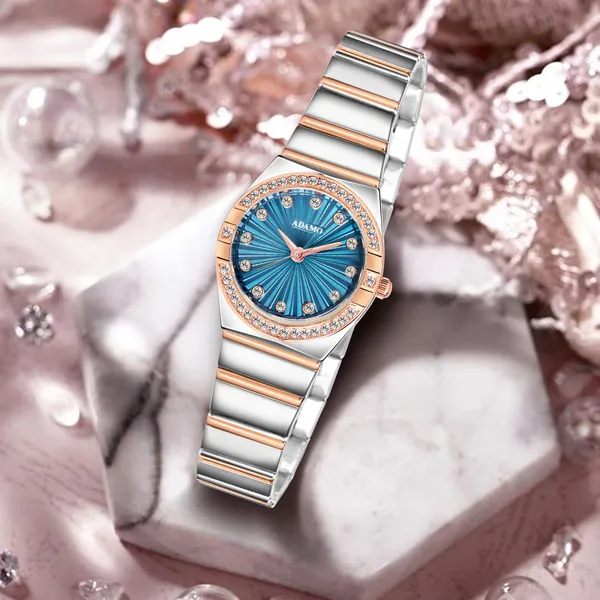 ADAMO_Analog_Blue_Dial_Women's_Watch-892VVM05