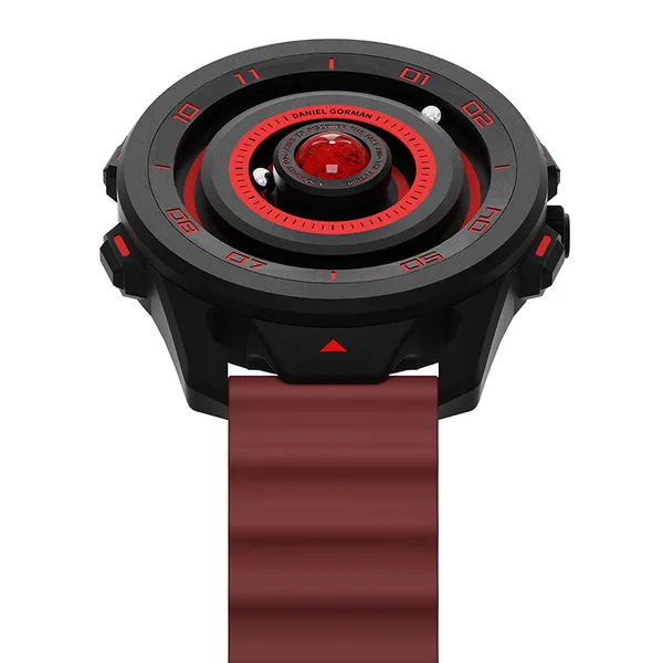 Daniel_Gorman_Designer_Magnetic_Round_Shape_Red_Dial_Men's_&_Boy's_wirst_watch_152NRH12