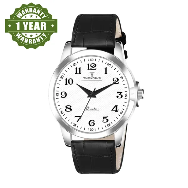 Timeworks_Designer_White_Dial_Men'S_&_Boy'S_Watch
