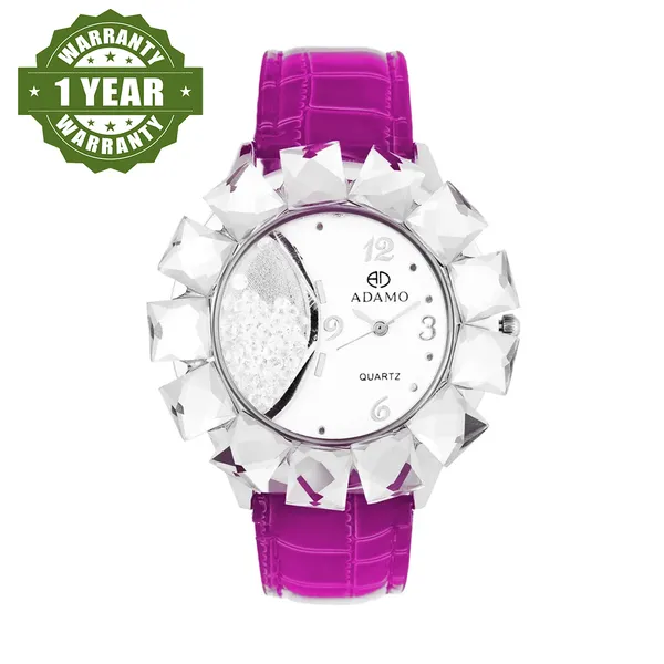 Pink_&_White_Adele_Dial_Women_&_Girls_Watch