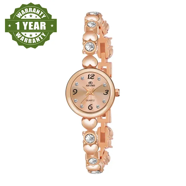Rose_Gold_Designer_Round_Shaped_Dial_Women_&_Girls_Watch