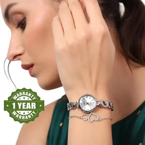 Silver_Branded_Watches_For_Women_With_Bracelet_And_Anklet_Payal_Gift_Set/Gift_Combo_For_Women_And_Watches_For_Girl_(Combo_Of_3)