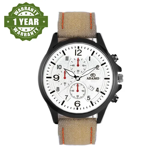 Cream_&_White_Invictus_Dial_Men_&_Boys_Watch