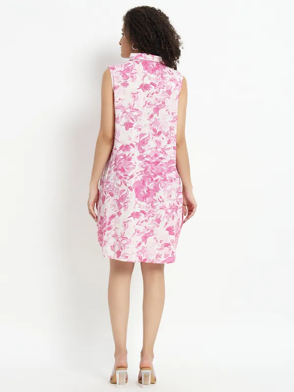 viscose_linen_sleevless_collor_,_front_open_button_side_pocket_mini_dress