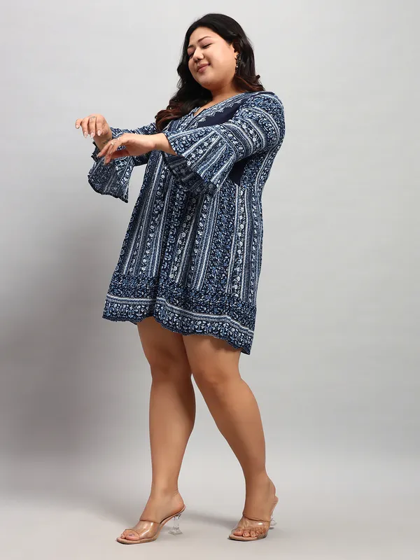 V_NECK__full_flared_sleeves_doori_at_neck__printed_embroidered_short_kurtis