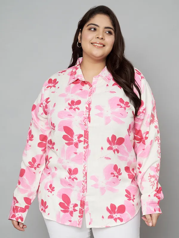 Plus_Size_Pink_Printed_Shirt_with_full_Sleeves_for_Women