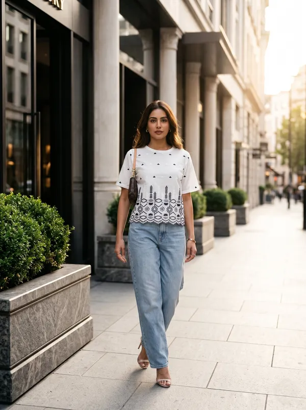 round_neck_half_sleeves_schiffli_emboidered_top_with_lining_washed