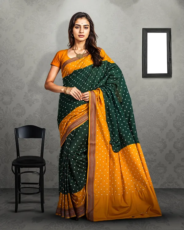 Bandhani cotton sarees online online