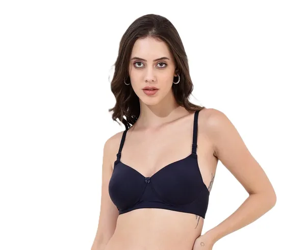 Women_S_Lycra_Padded_Bra_With_Adjustable_Straps