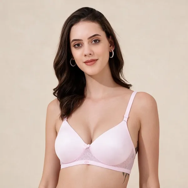 Pink_Lycra_Wire-Free_Padded_T-Shirt_Bra_For_Women