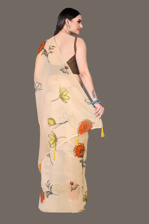 Soft_Silk_Organza_Saree_with_Gold_Zari_Border_-_Perfect_for_Party,_Wedding_and_Festival