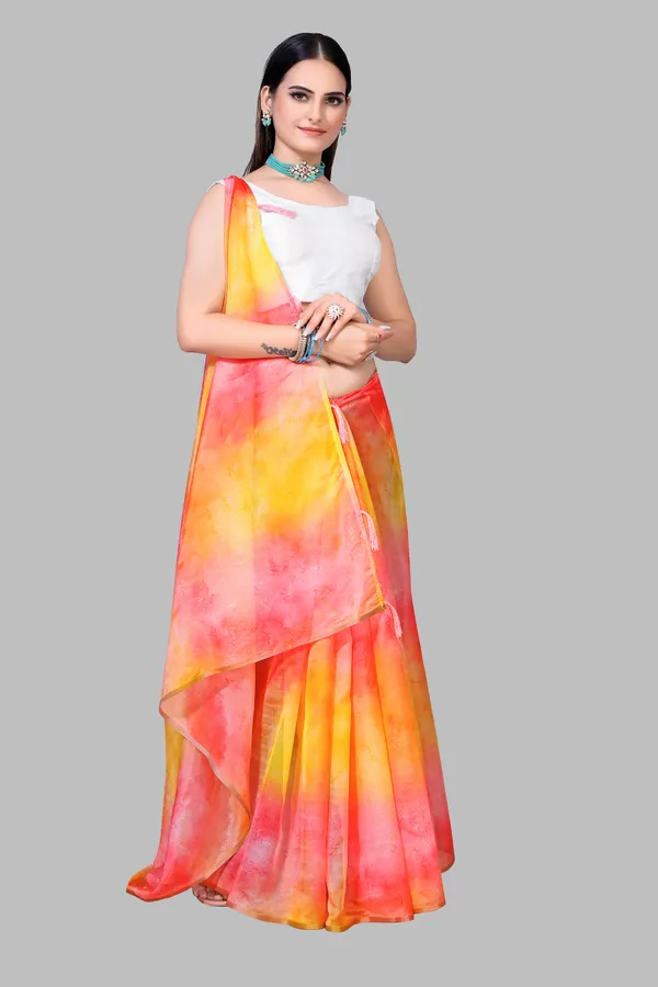 Soft_Silk_Organza_Saree_with_Gold_Zari_Border_-_Perfect_for_Party,_Wedding_and_Festival