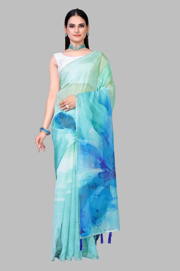 Soft_Silk_Organza_Saree_with_Gold_Zari_Border_-_Perfect_for_Party,_Wedding_and_Festival