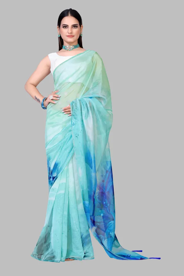 Soft_Silk_Organza_Saree_with_Gold_Zari_Border_-_Perfect_for_Party,_Wedding_and_Festival