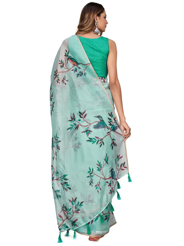 Soft_Silk_Organza_Saree_with_Gold_Zari_Border_-_Perfect_for_Party,_Wedding_and_Festival