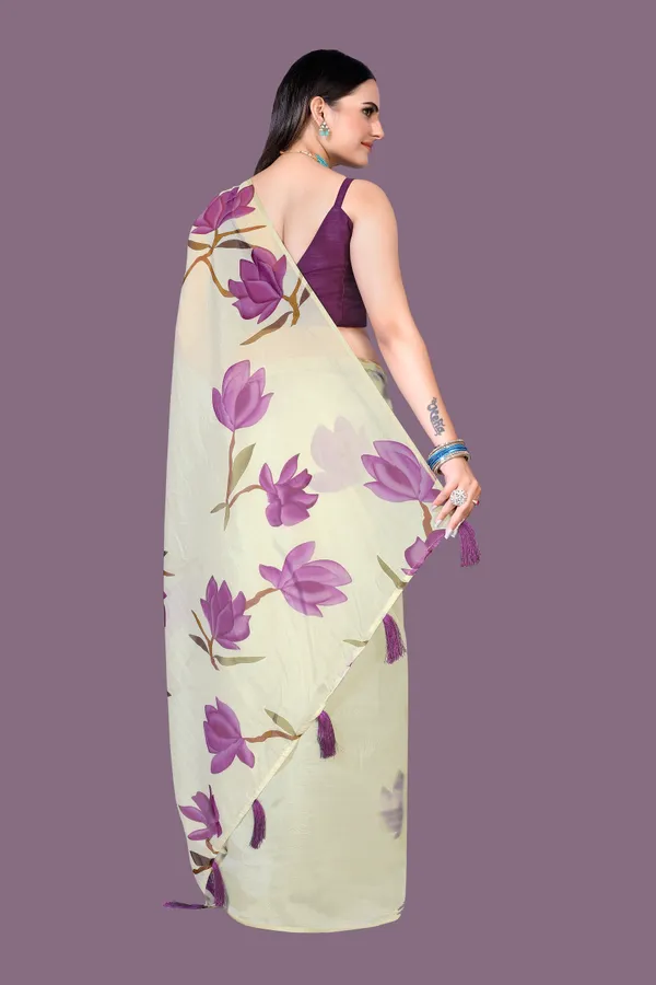 Soft_Silk_Organza_Saree_with_Gold_Zari_Border_-_Perfect_for_Party,_Wedding_and_Festival