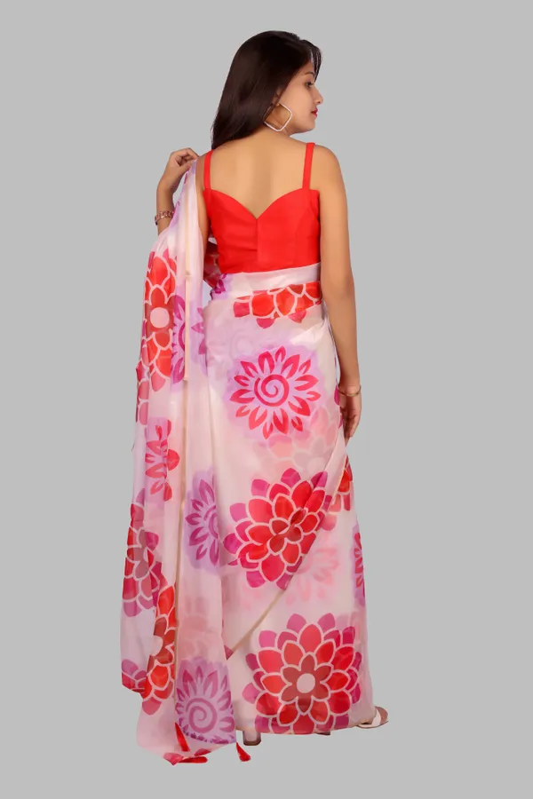Soft_Silk_Organza_Saree_with_Gold_Zari_Border_-_Perfect_for_Party,_Wedding_and_Festival