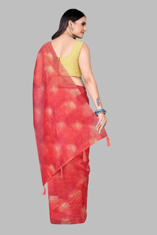 Soft_Silk_Organza_Saree_with_Gold_Zari_Border_-_Perfect_for_Party,_Wedding_and_Festival