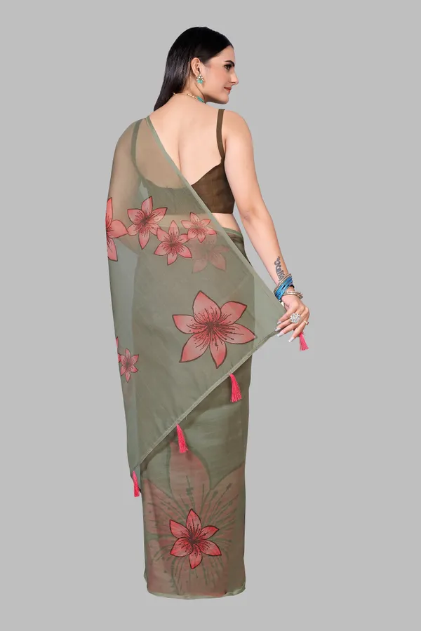 Soft_Silk_Organza_Saree_with_Gold_Zari_Border_-_Perfect_for_Party,_Wedding_and_Festival