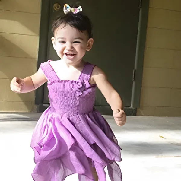 Lavender_Cotton_Solid_Square_Neck_Dress_For_Girls