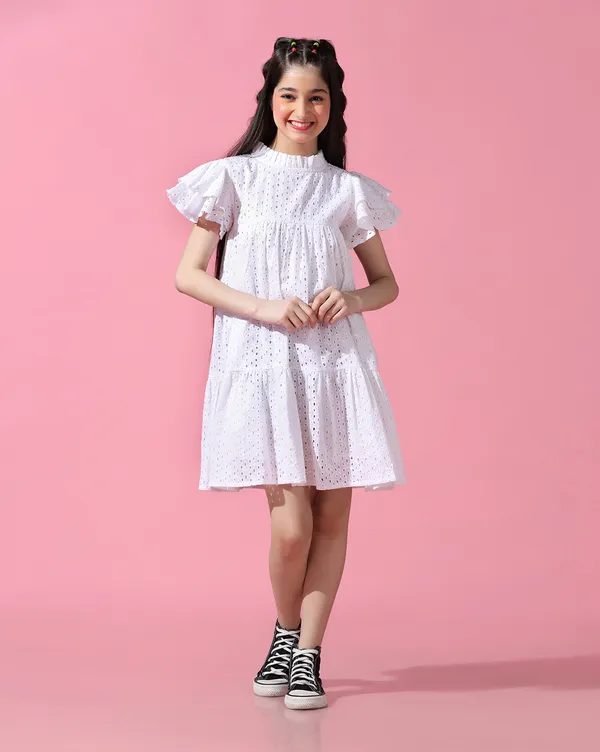 Girls_Embroidered_A-Line_Knee_Length_Dress_|_White