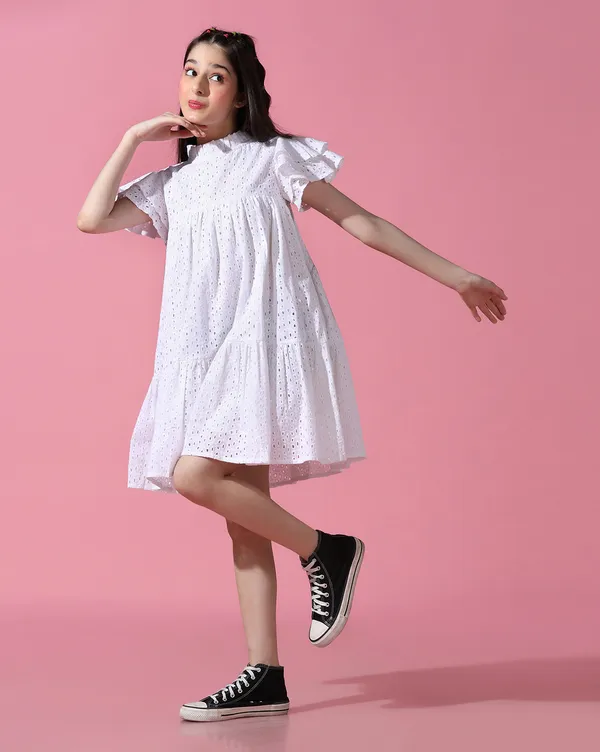 Girls_Embroidered_A-Line_Knee_Length_Dress_|_White